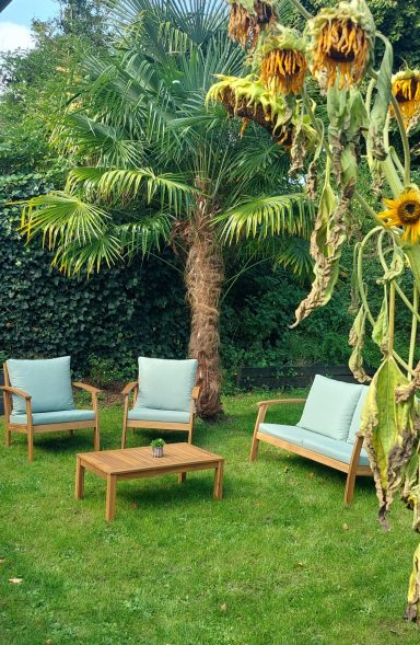 Break out sessies in de tuin Genieten in de tuin bij Studio Cornmill